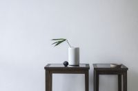 Billede af Sibast Furniture No 1 Side Table SH: 56 cm - Black Glass 