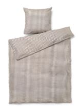 Billede af Juna Bæk&Bølge Sengetøj inkl. Pudebetræk 140x200 cm - Grå/Birk 