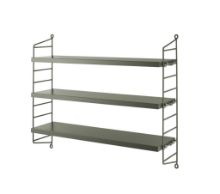 Billede af String Pocket Reol 60x50 cm - Sage 