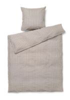 Billede af Juna Bæk&Bølge Sengetøj inkl. Pudebetræk 140x220 cm - Grå/Birk 