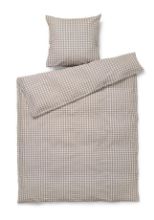 Billede af Juna Bæk&Bølge Sengetøj inkl. Pudebetræk 140x220 cm - Grå/Birk 