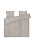 Billede af Juna Bæk&Bølge Sengetøj inkl. Pudebetræk 200x220 cm - Grå/Birk 