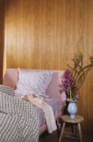 Billede af Juna Bæk&Bølge Sengetøj inkl. Pudebetræk 200x220 cm - Grå/Birk 