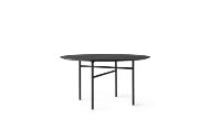 Billede af Audo Copenhagen Snaregade Dining Table Round Ø: 138 cm - Black Steel / Black Oak