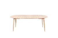 Billede af Haslev Symphony 82 Spisebord Ø: 105 cm - Hvidolieret Eg