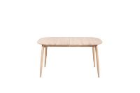 Billede af Haslev Symphony 88 Spisebord 90 x 150 cm - Hvidolieret Eg
