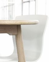 Billede af Haslev Symphony 88 Spisebord 90 x 150 cm - Hvidolieret Eg