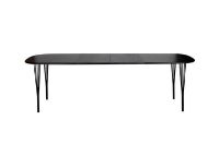 Billede af Haslev Symphony 88 Spisebord 90 x 150 cm - Sortbejdset & Lakeret Eg / Sort