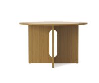 Billede af Audo Copenhagen Androgyne Dining Table Ø: 120 cm - Natural Oak/Natural Oak  