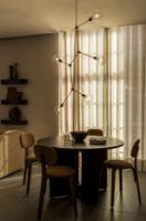 Billede af Audo Copenhagen Androgyne Dining Table Ø: 120 cm - Dark Stained Oak/Dark Stained Oak  