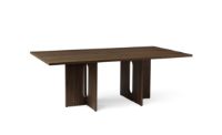 Billede af Audo Copenhagen Androgyne Dining Table 210x100 cm - Dark Stained Oak/Dark Stained Oak  