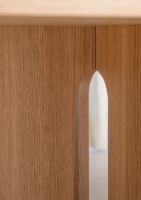 Billede af Audo Copenhagen Androgyne Dining Table 210x100 cm - Natural Oak/Natural Oak  