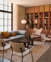 Billede af Audo Copenhagen Androgyne Lounge Table 120x45 cm - Walnut / Walnut 