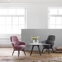 Billede af Conform Gaga Lænestol - Blomme/Alu