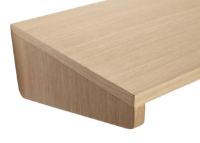 Billede af Hübsch Folk Væghængt Skrivebord B: 80 cm - Natur/Eg