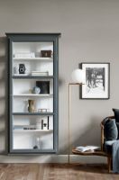 Billede af Lindebjerg Design Classic V4 Vitrineskab Venstrehængt Dør 70x170 cm - Anthracite