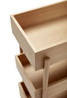 Billede af Hübsch Stack Konsolbord H: 90 cm - Egetræ/Natur