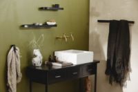 Billede af Nordal Sotra Towel Hook H:10,5 cm - Black Metal