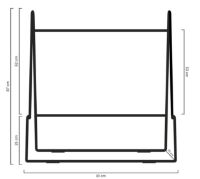 Billede af Eva Solo Carry Tv-stativ H: 87 cm -  Black