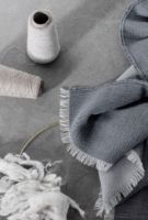 Billede af Elvang Venice Plaid 130 x 190 cm - White/Grey Blue   