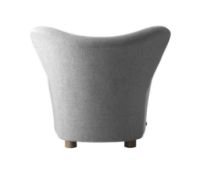 Billede af Audo Copenhagen Den Trætte Mand Lænestol SH: 38 cm - Hallingdal 65/Smoked Oak