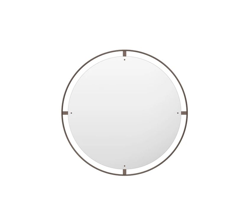 Billede af Audo Copenhagen Nimbus Mirror Ø: 110 cm - Bronzed Brass 