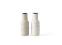 Billede af Audo Copenhagen Bottle Grinder Ceramic 2 pack - Sand/Walnut FORUDBESTIL: SLUT NOVEMBER