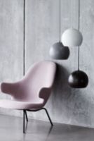 Billede af Frandsen Lighting Ball Pendant Ø: 25 cm - Matt Grey OUTLET