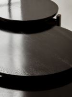 Billede af Audo Copenhagen Passage Lounge Table Ø: 50 cm - Dark Lacquered Oak