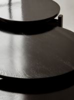 Billede af Audo Copenhagen Passage Lounge Table Ø: 90 cm - Dark Lacquered Oak 