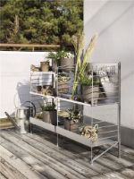 Billede af String Furniture Outdoor Reol K 120x89 cm - Galvaniseret