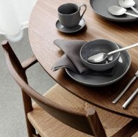 Billede af Brdr. Krüger ARV Round Dining Table Ø: 120 cm - Røget Eg 