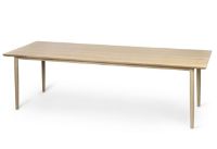 Billede af Brdr. Krüger ARV Rectangular Dining Table 240x90 cm - Hvidolieret eg