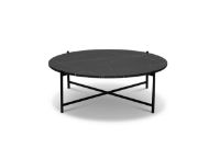 Billede af HANDVÄRK FURNITURE Round Coffee Table 90 Ø: 96 cm - Sort Marmor 