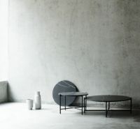 Billede af HANDVÄRK FURNITURE Round Coffee Table 90 Ø: 96 cm - Sort Marmor 