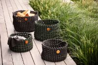 Billede af Cane-line Outdoor Soft Rope Kurv Mellem Ø: 40 cm - Dark Grey