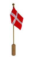 Billede af Andersen Furniture Celebrating Bordflag H: 40 cm - Messing/Eg OUTLET