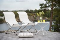 Billede af Fiam Fiesta Outdoor Relax Armchair SH: 28 cm - Black 