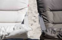 Billede af Fiam Fiesta Soft Outdoor Relax  Armchair SH: 28 cm - Beige  FORUDBESTIL: JANUAR 2026