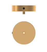 Billede af Nuura Rizzatto 43 Pendel Ø: 40cm - Satin Brass/Opal White  OUTLET