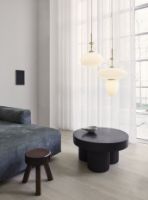 Billede af Nuura Rizzatto 43 Pendel Ø: 40cm - Satin Brass/Opal White  OUTLET