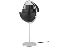 Billede af GUBI Multi-Lite Bordlampe H: 50 cm - Chrome Base/Black Semi Matt