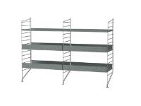 Billede af String Furniture Outdoor Reol A 120x85 cm - Galvaniseret