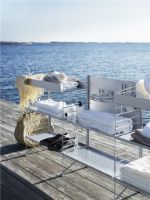 Billede af String Furniture Outdoor Reol M 180x89 cm - Galvaniseret