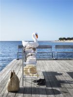 Billede af String Furniture Outdoor Reol M 180x89 cm - Galvaniseret