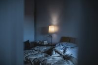 Billede af Foscarini Birdie Bordlampe Lille LED H: 49cm - Grå