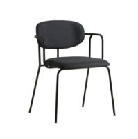 Billede af Woud Frame Spisebordsstol SH: 47,5 cm - Black