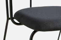 Billede af Woud Frame Spisebordsstol SH: 47,5 cm - Black