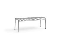 Billede af HAY Palissade Dining Bench Without Armrest L: 120 cm - Hot Galvanised 