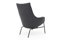 Billede af Wendelbo Aloe High Back Chair SH: 40 cm - Monta col. 8/Black Powder Coated Steel